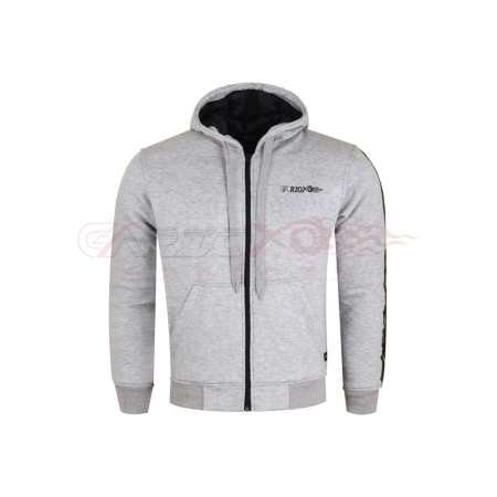 Men Motorcycle Armored Kevlar Fleece Hoodie